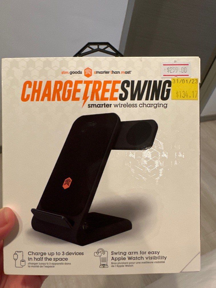 Charge Tree Swing - Chargeur induction 3 en 1 Apple Watch, iPhone