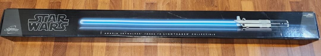 Anakin skywalker force store fx lightsaber collectible