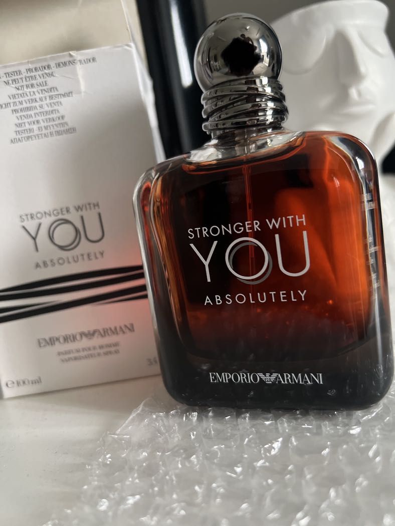 Stronger With You Absolutely Perfume (E Armani), Beauty & Personal Care,  Fragrance & Deodorants on Carousell