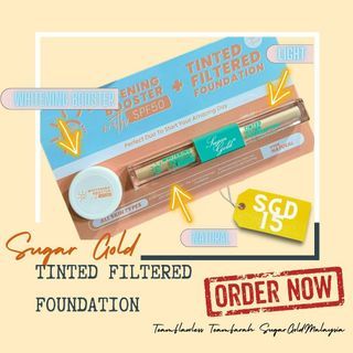 Sugargold Tinted Filter Foundation