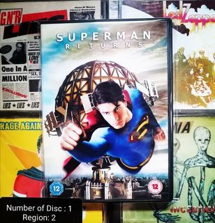 Superman Returns DVD Movie Original DVD Movies DVDs Movie For Sale