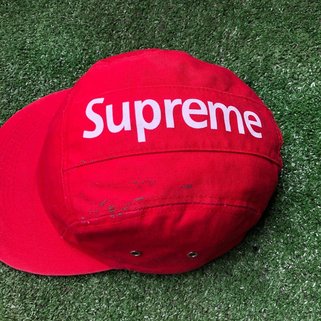 Supreme 5 Panel Cap Men S Fashion Watches Accessories Caps Hats