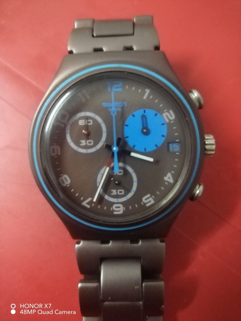 Reloj swatch hotsell irony aluminium patented