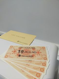 TAKASHIMAYA $50 GIFT VOUCHER