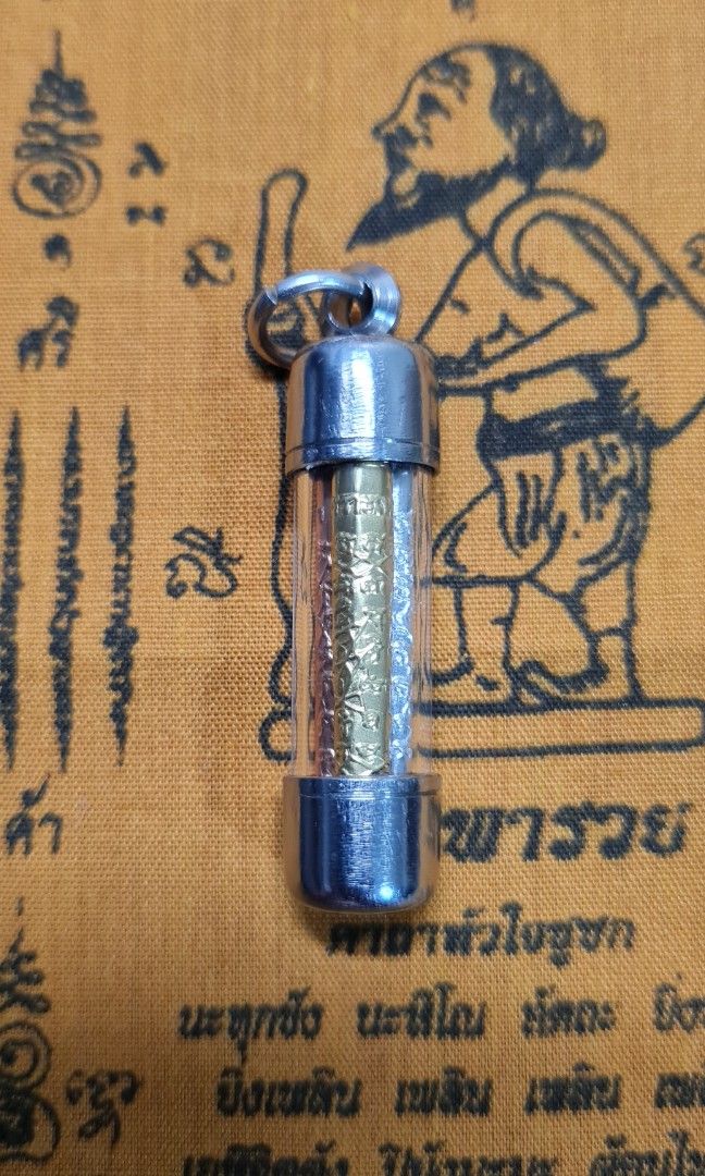 Takrut Thai Amulet Yant Grao Paetch Diamond, Hobbies & Toys