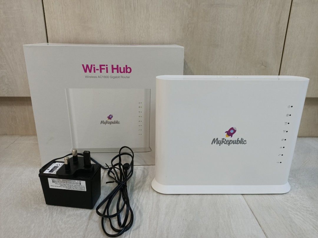 Technicolor AC1600 MyRepublic Router WiFi hub, Computers & Tech, Parts