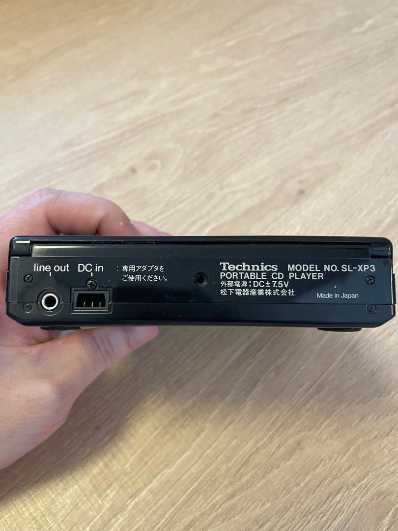 Technics SLXP3 CD player made in Japan, 音響器材, 音樂播放裝置 MP3及CD Player