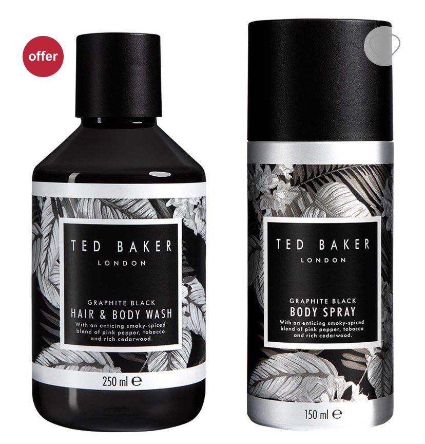 ted baker mens bath set