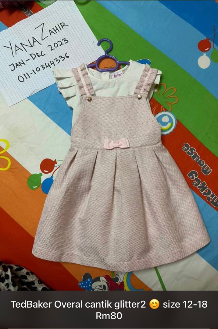 Ted baker sales pinafore dress