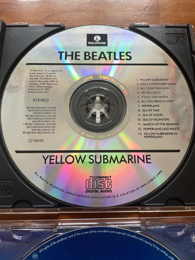 The Beatles Yellow Submarine CD, Hobbies & Toys, Music & Media, CDs
