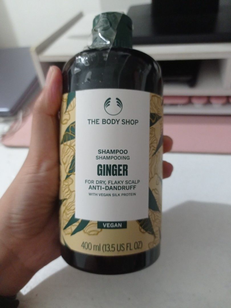 The Body Shop Ginger Shampoo, Beauty & Personal Care, Hair on Carousell