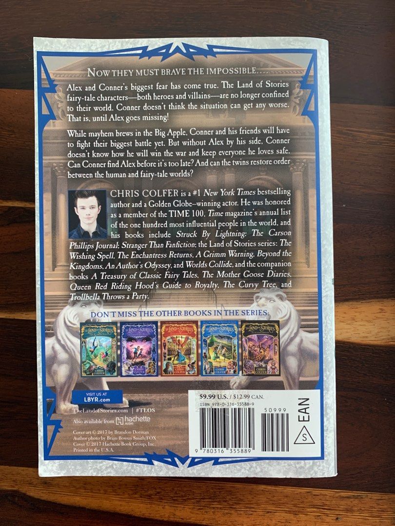 The Land of Stories (Book 6) Worlds Collide, Hobbies & Toys, Books