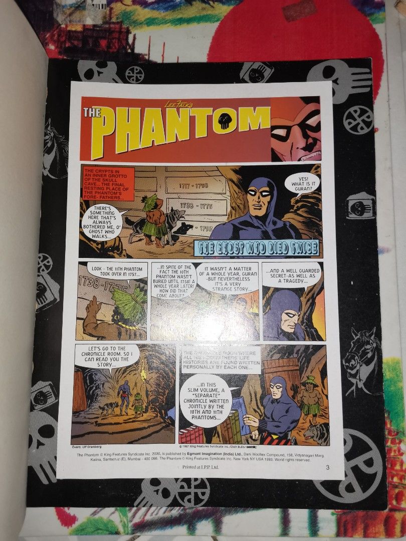 THE PHANTOM 1.THE GHOST WHO DIED TWICE.. ADA KESAN AIR PD HALAMAN