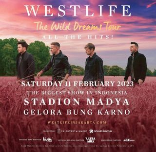 Tiket konser Westlife Jakarta