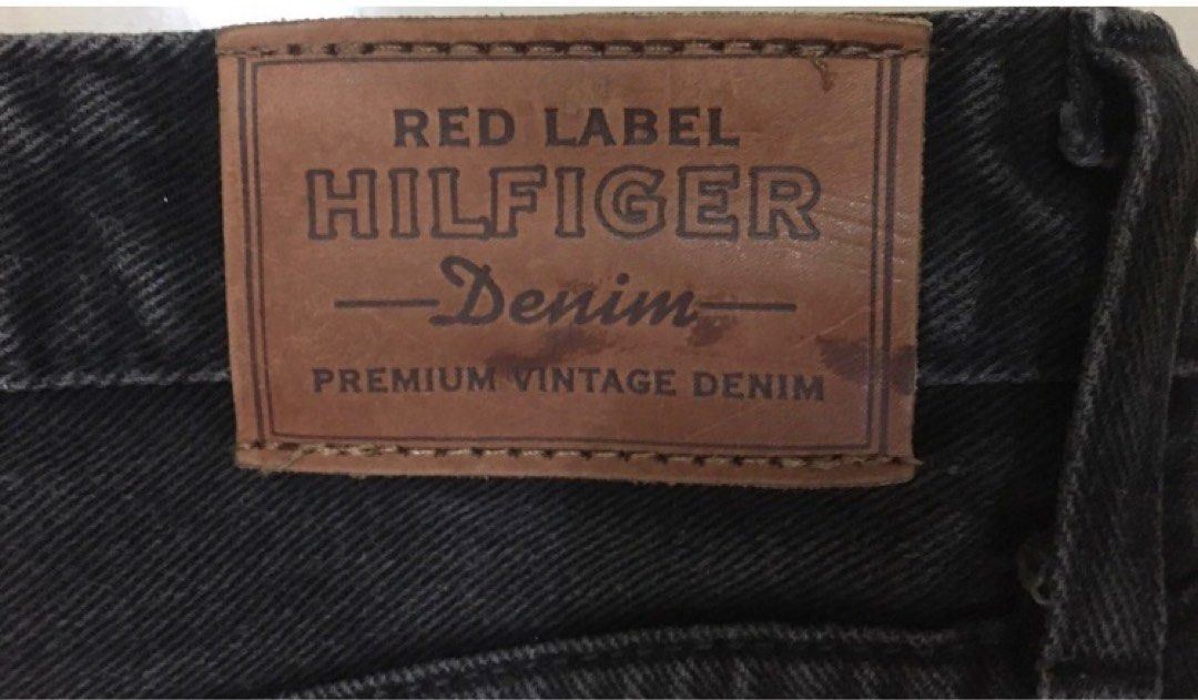 Tommy Hilfiger dark jeans red label w34