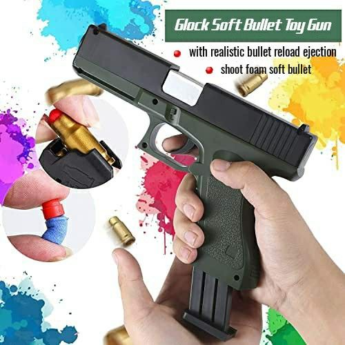 Toy Gun Soft Bullet Glock, Hobbies & Toys, Toys & Games on Carousell