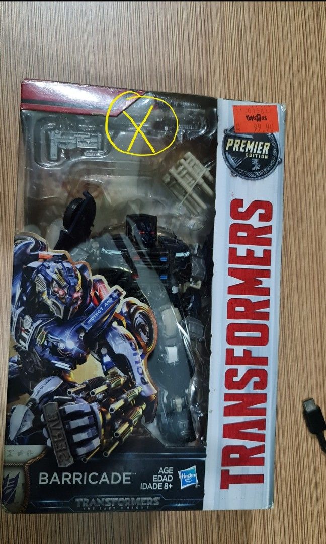 Transformers TLK Barricade, Hobbies & Toys, Toys & Games on Carousell