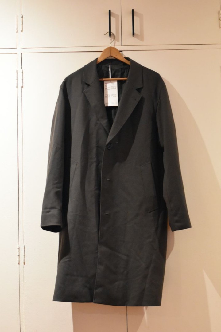 Uniqlo Overcoat, Men's Fashion, Coats, Jackets and Outerwear on Carousell