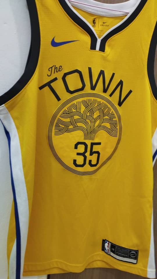 Kevin durant discount the town jersey