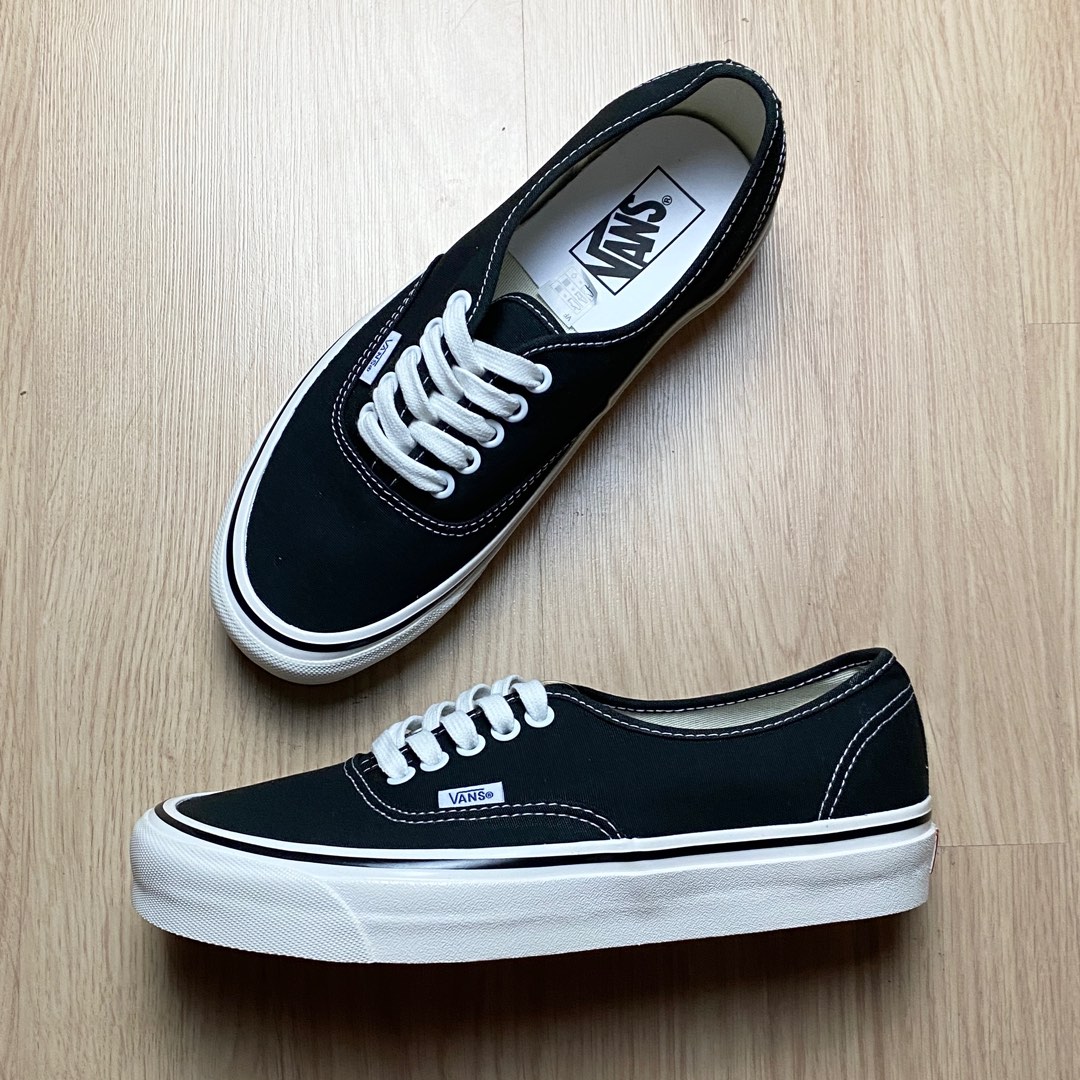 Vans anaheim authentic store 44 dx black