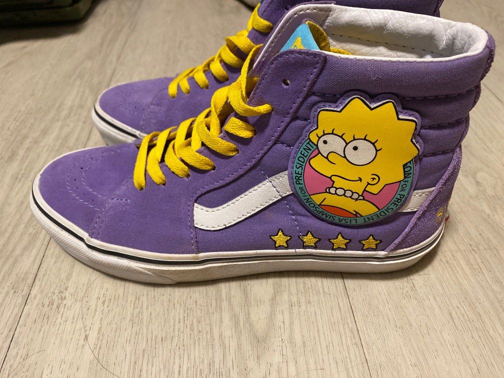 vans lisa simpson shoes