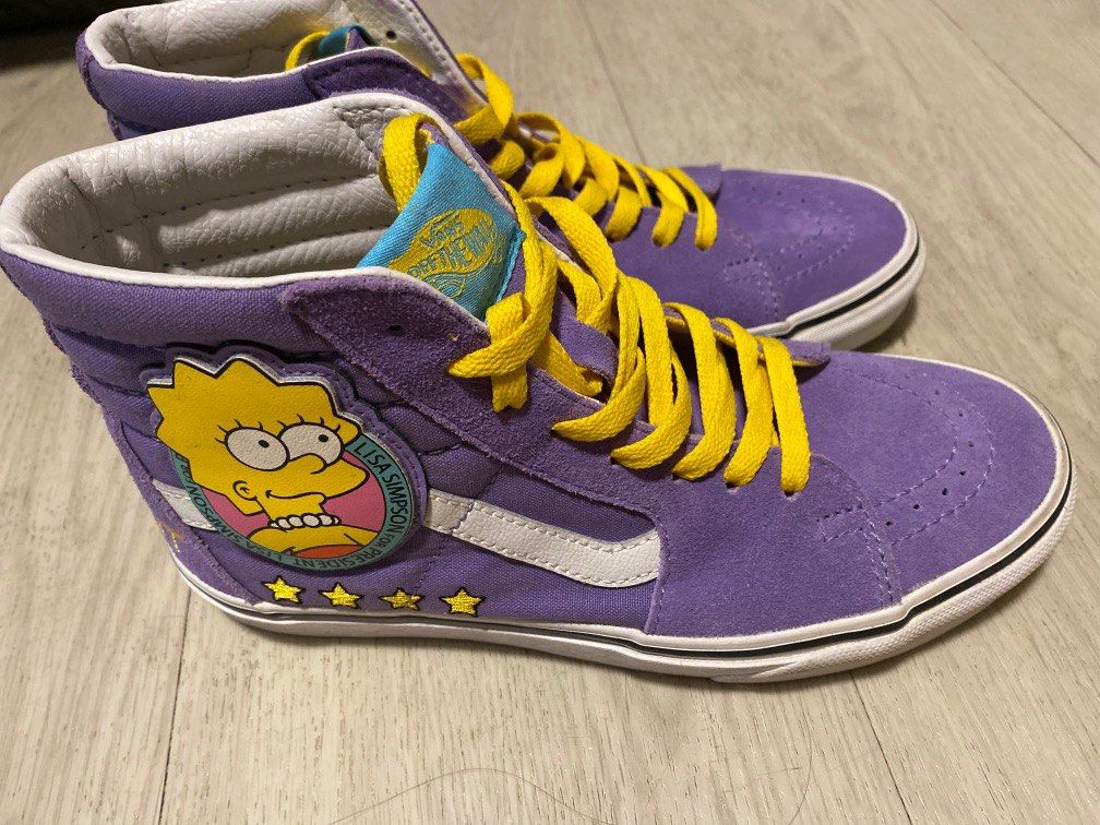 vans lisa simpson shoes