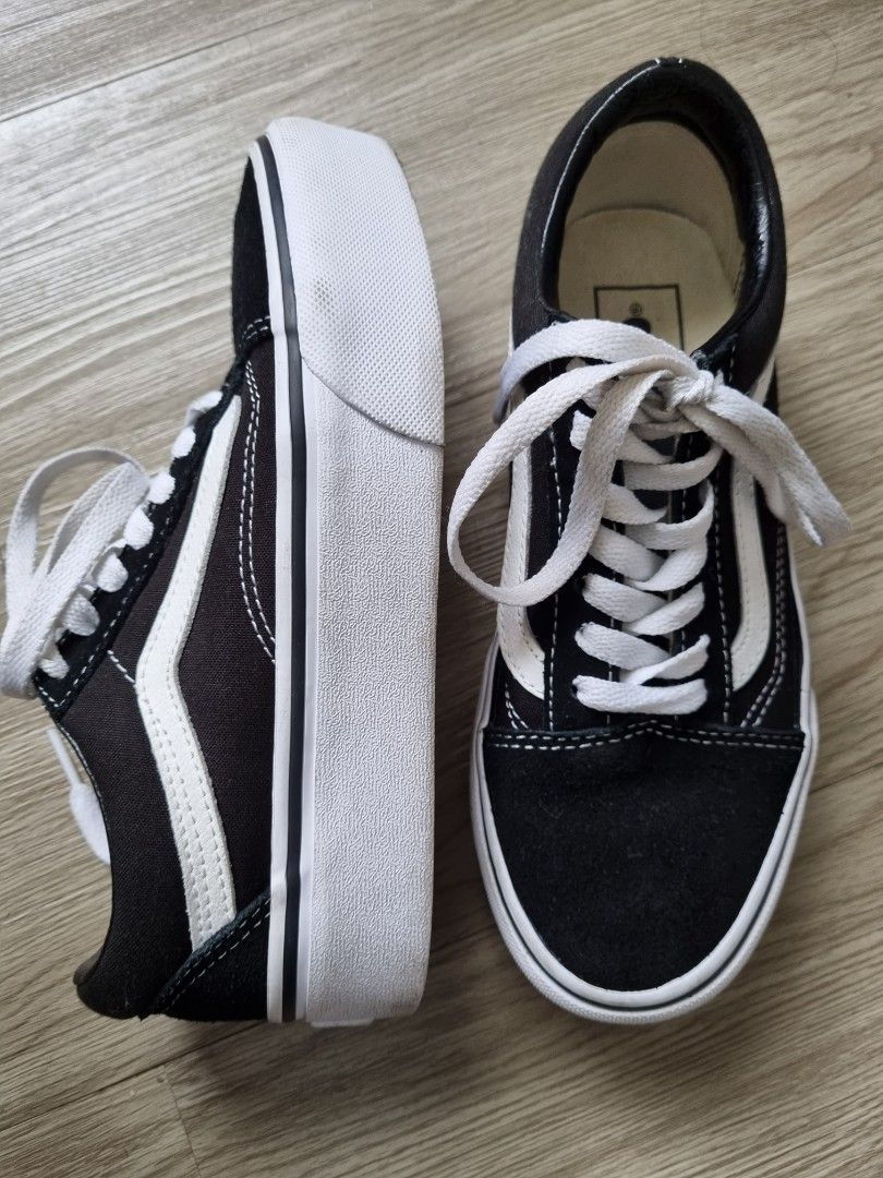 Platform vans size shop 5
