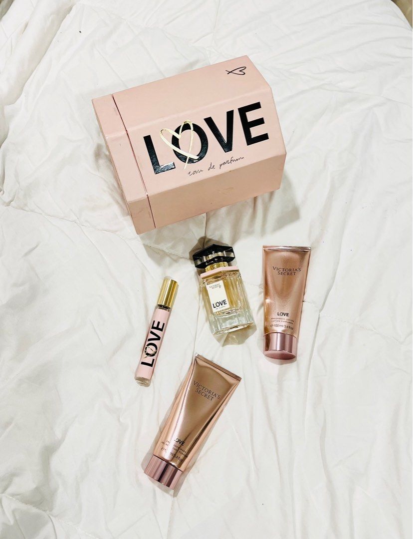 Victoria Secret Love Set Perfume & Lotion, Beauty & Personal Care