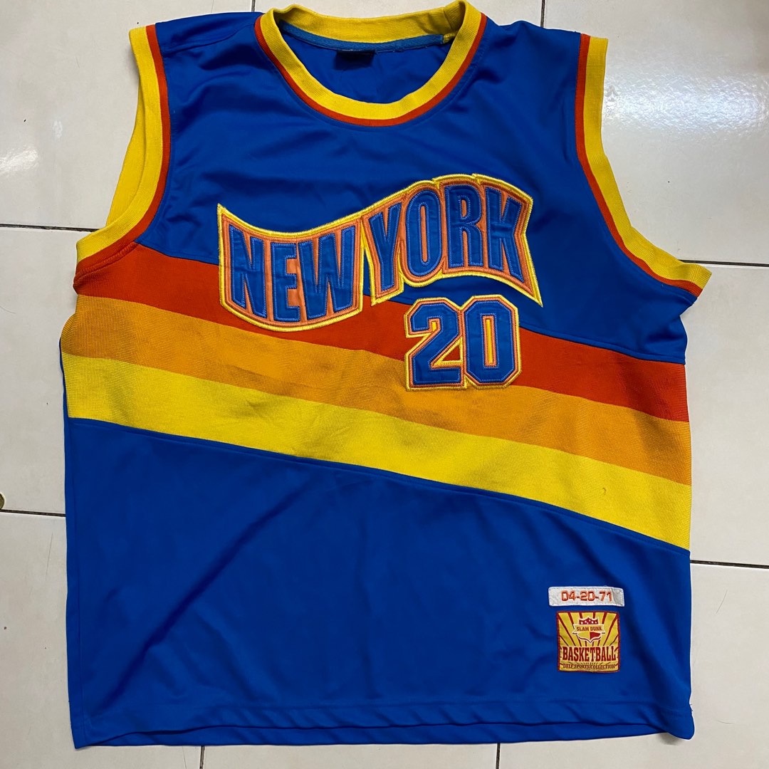 vintage basketball jersey, Men's Fashion, Activewear on Carousell