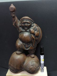 Vintage Cast Iron Buddha Daikokuten