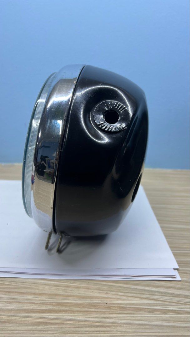 Vintage Headlight Dome, Motorcycles, Motorcycle Accessories on Carousell