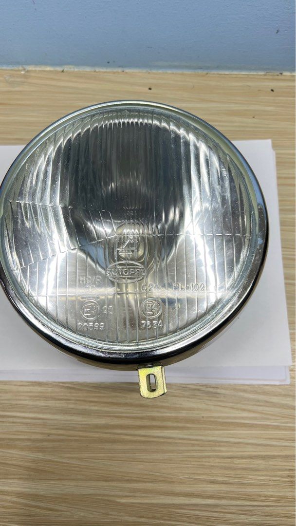 Vintage Headlight Dome, Motorcycles, Motorcycle Accessories on Carousell