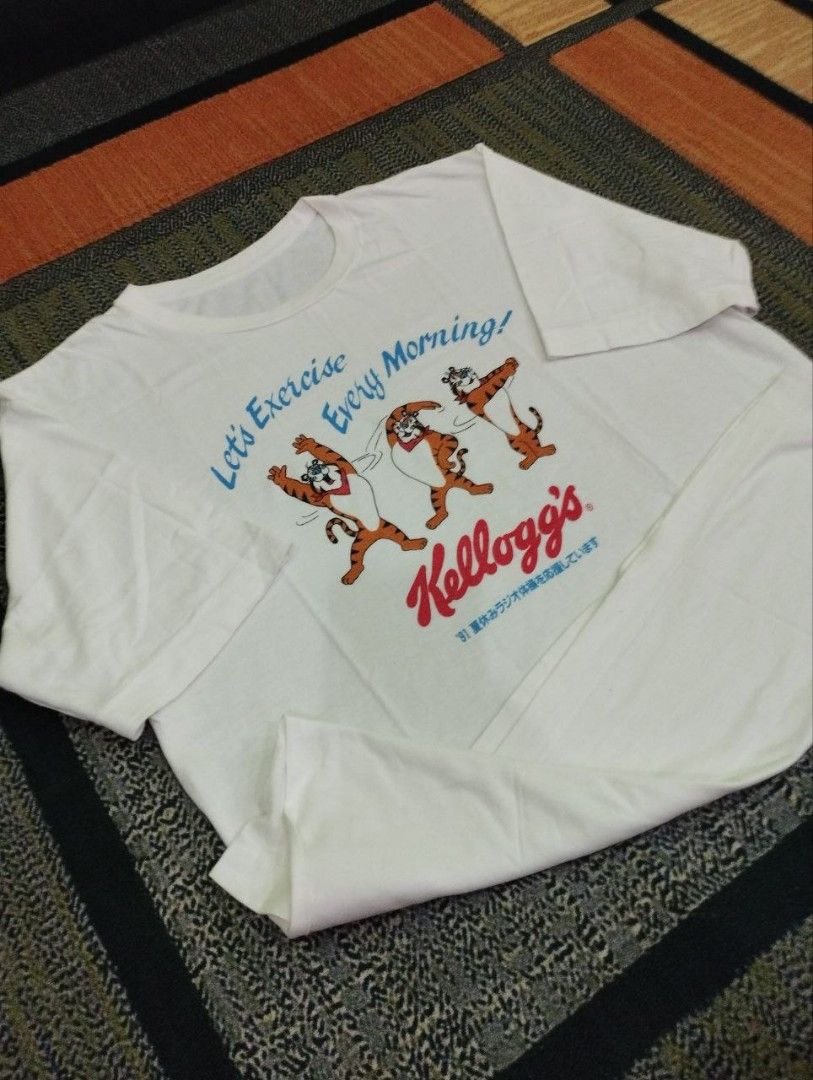 Vintage Kellogg's, Men's Fashion, Tops & Sets, Tshirts & Polo Shirts on ...