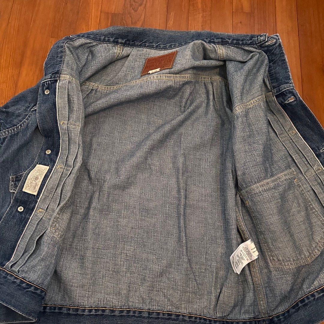 Vintage RRL Double RL Denim Jacket Lot 091 Sz M L selvedge Ralph