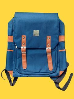 Vintage Rucksack Style Book & Laptop Backpack
