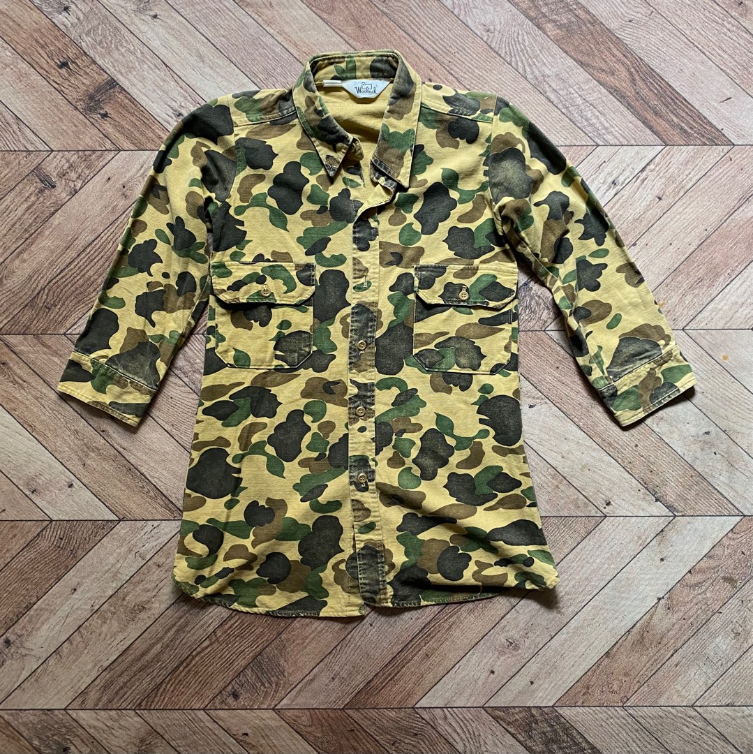 vintage woolrich duck camo, Men's Fashion, Tops & Sets, Tshirts & Polo ...
