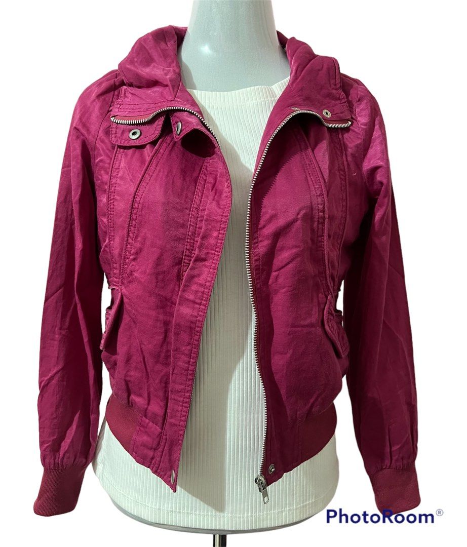 Viva Magenta Jacket, Women's Fashion, Coats, Jackets and Outerwear on