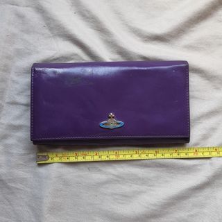 vivienne westwood violet purple wallet