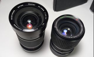 Vivitar and RMC Tokina Lenses