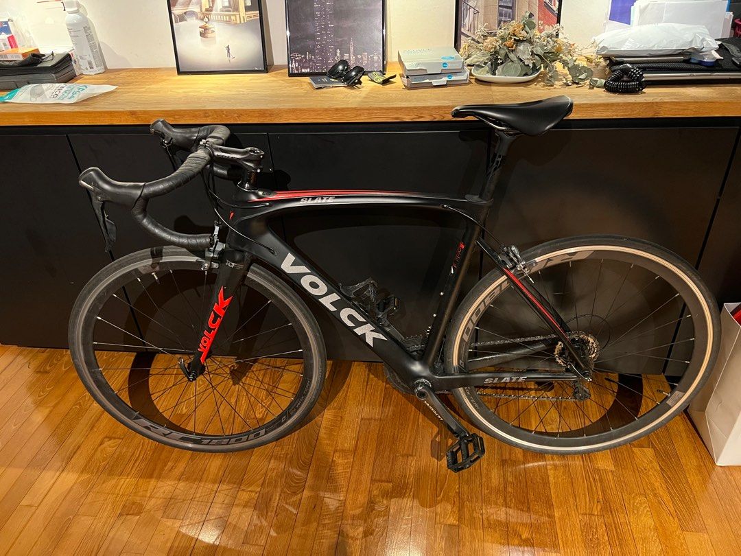 VOLCK SAVA Carbon Slate Road Bike with Ultegra Upgrades, Sports