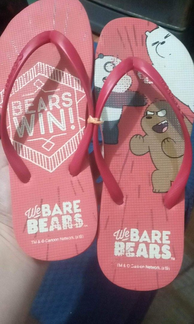 Caribbean slippers we bare bears new arrivals