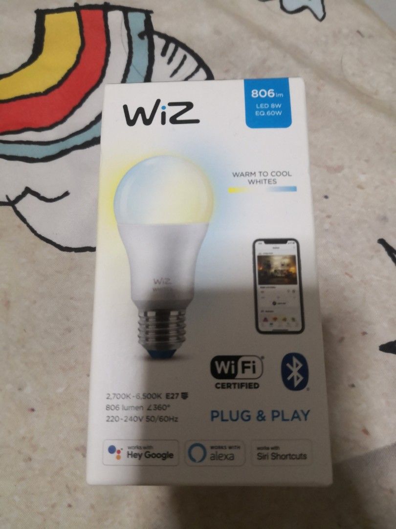 WiZ Color & Tunable White Smart Bulb (GU10) main image 1