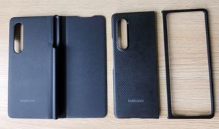 Z fold 3 aramid and flip case w/o pen