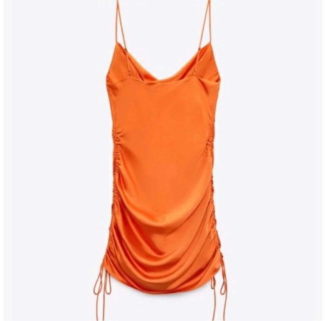 zara orange slip dress Discover the Perfect Zara Summer Slip Dress