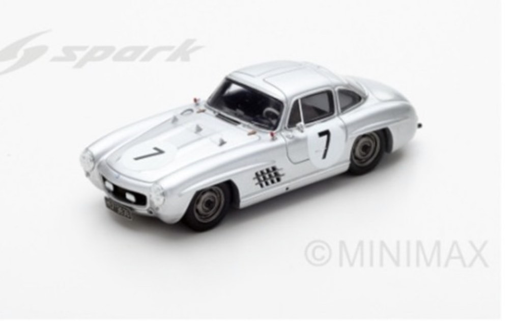 1:43 SPARK-MODEL - MERCEDES BENZ - 300SL N 7 24h LE MANS