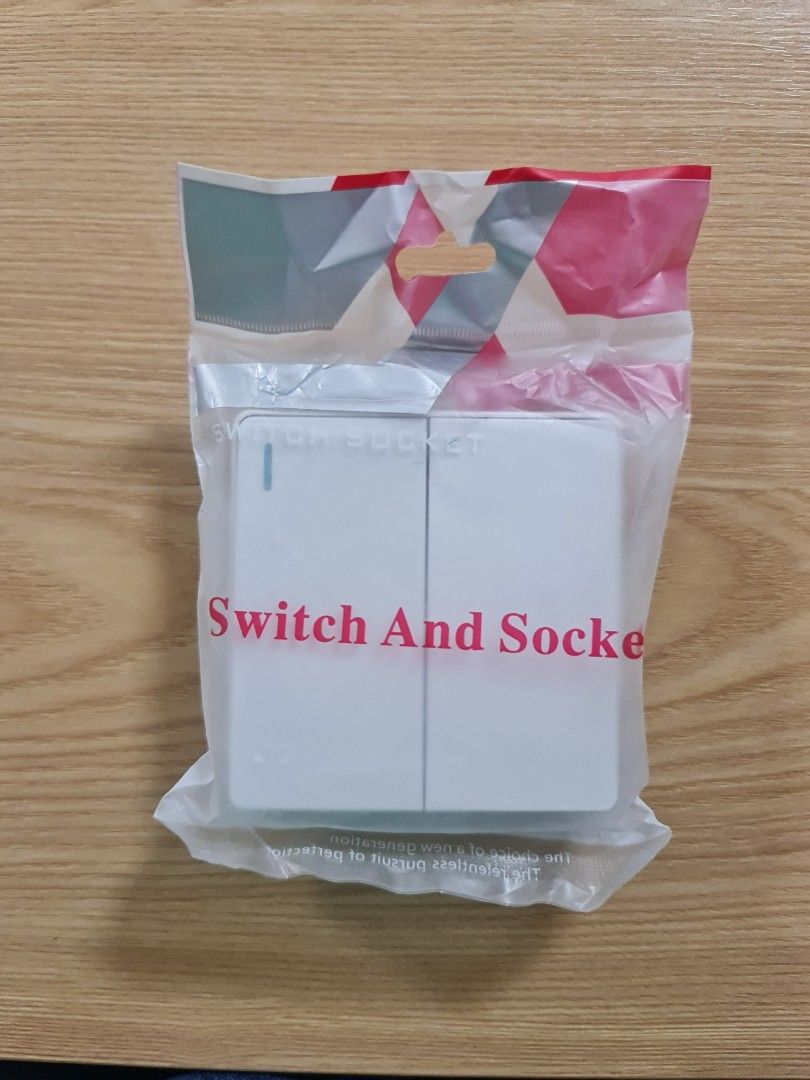 双开双控 double switch socket, TV & Home Appliances, Electrical, Adaptors ...
