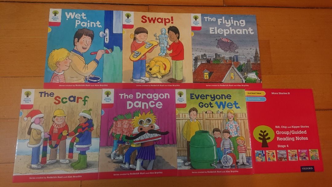 正版 Oxford Reading Tree Stage 4 More Stories B, 興趣及遊戲, 書本 & 文具, 小朋友書