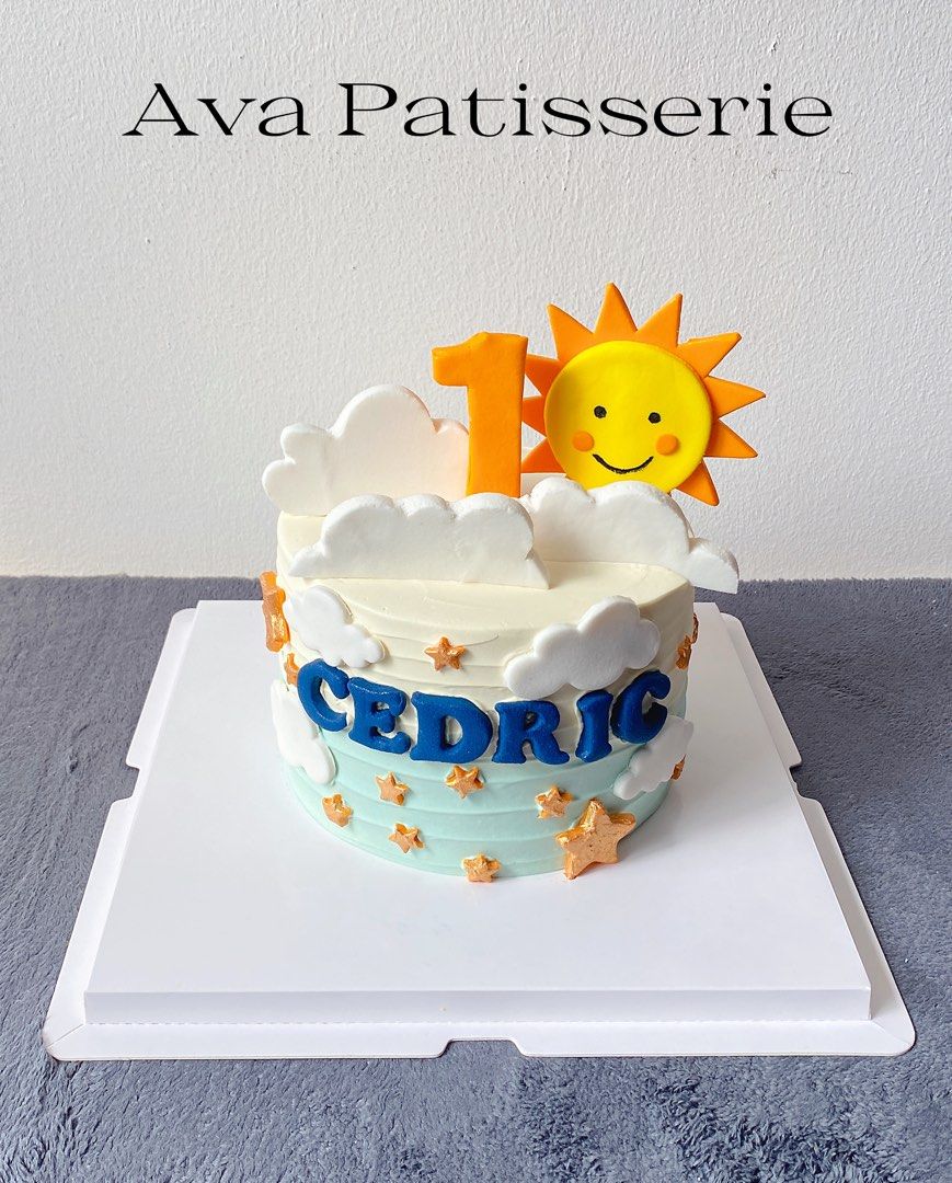 Coolest Sun and Sunshine Cake Ideas