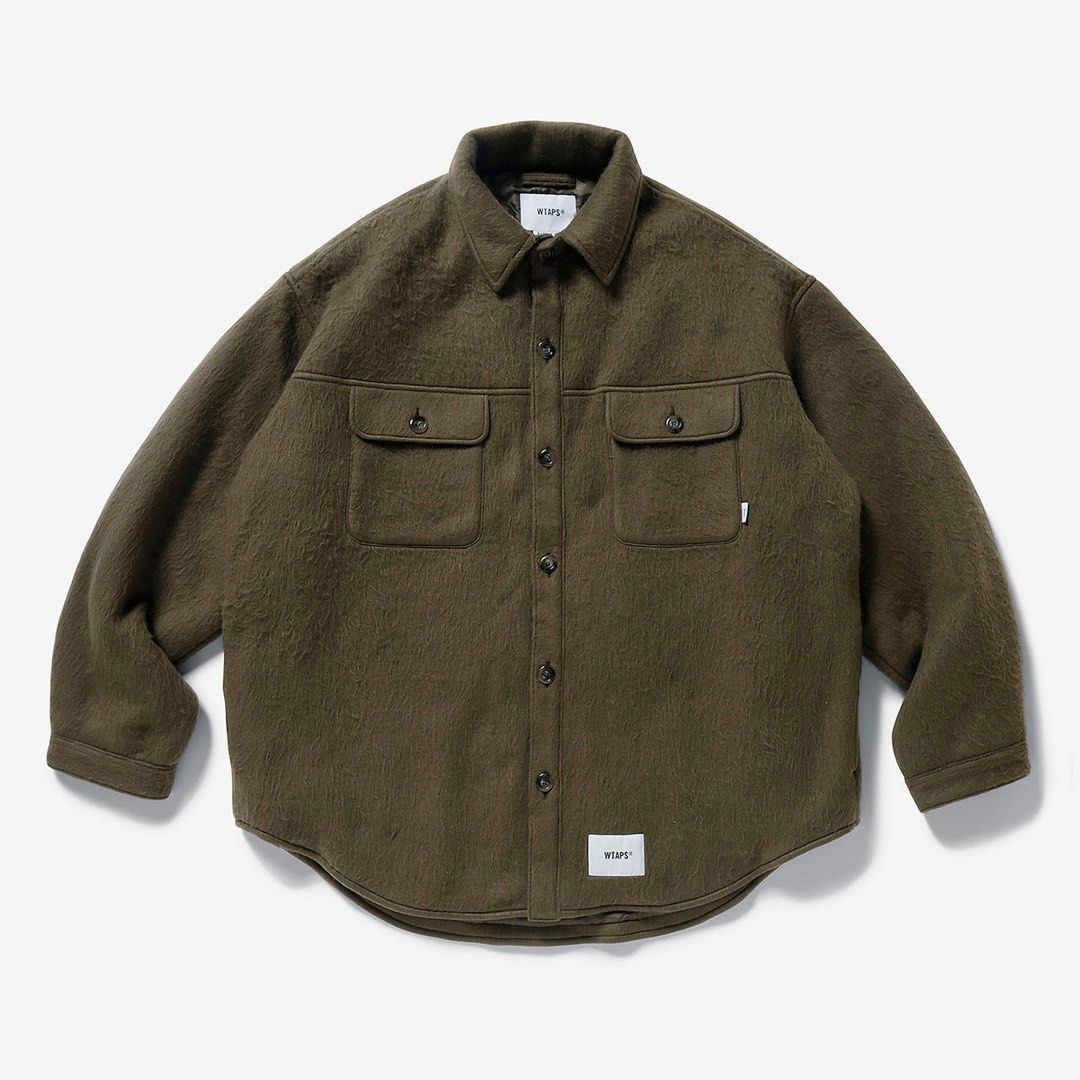 WTAPS WCPO 01 JACKET SHAGGY L モヘアジャケット WTAPS WCPO 01 JACKET SHAGGY L モヘアジャケット