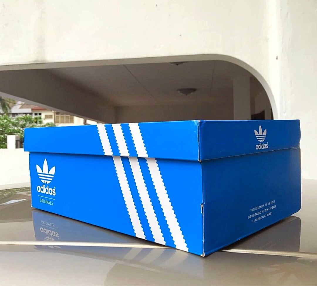 ADIDAS Shoes ?Box ? adidas originals .  'Core Black' B37366,  Video Gaming, Video Game Consoles, Others on Carousell